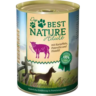 Dogs Best Nature Dogs Best Nature Natvoer Voor Honden, Volwassenen, Lamsvlees En Aardappelen