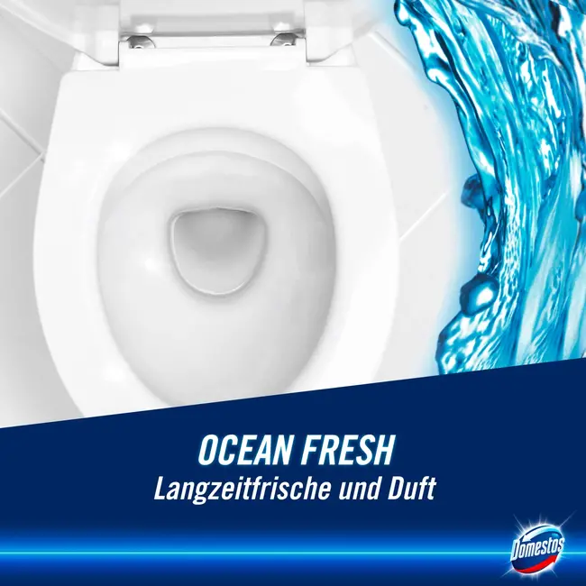 Domestos Toiletreiniger Gel Actief Kraft Ocean Fresh 750 ml