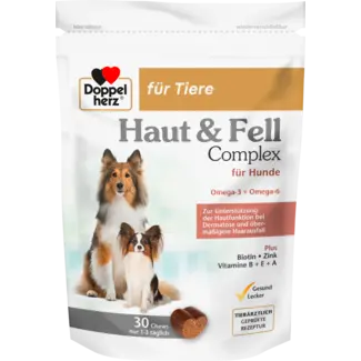 Doppelherz Doppelherz Voedingssupplement Hond, Huid & Bont Complex (30 Stuks)