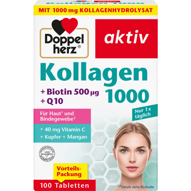 Doppelherz Collageen 1000 Tabletten 100 St 136 g