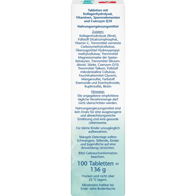 Doppelherz Collageen 1000 Tabletten 100 St 136 g