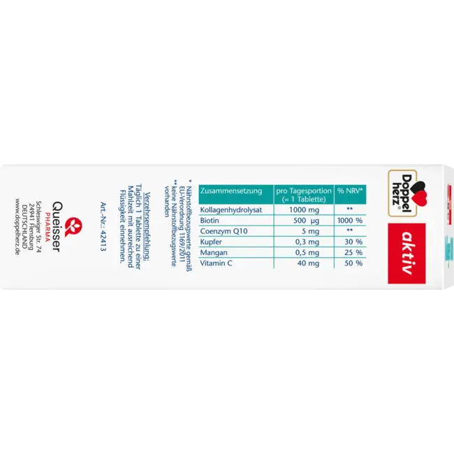 Doppelherz Collageen 1000 Tabletten 100 St 136 g