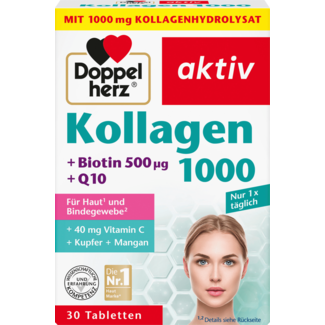 Doppelherz Doppelherz Collageen 1000, Tabletten 30 St