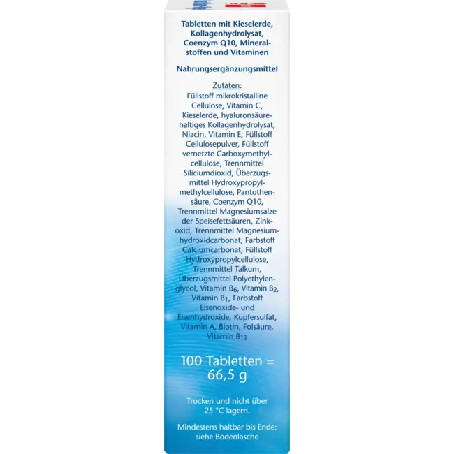 Doppelherz Huid Haar Nagels Tabletten 100 St. 66.5 g