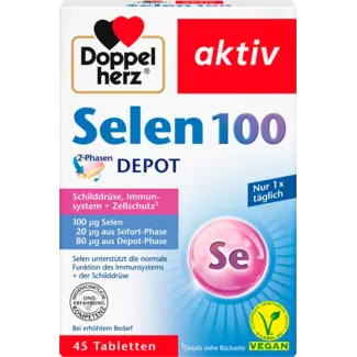 Doppelherz Doppelherz Selenium 100 tabletten 45 st
