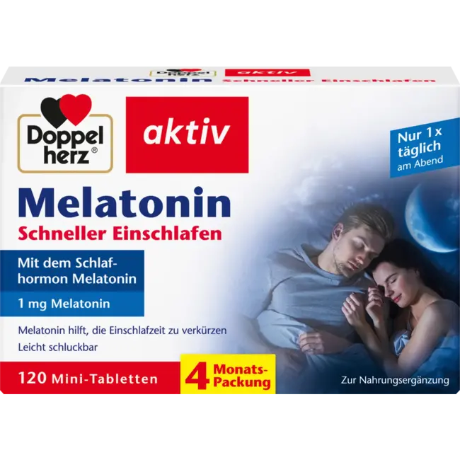 Doppelherz Melatonine Tabletten 120 St 11.4 g