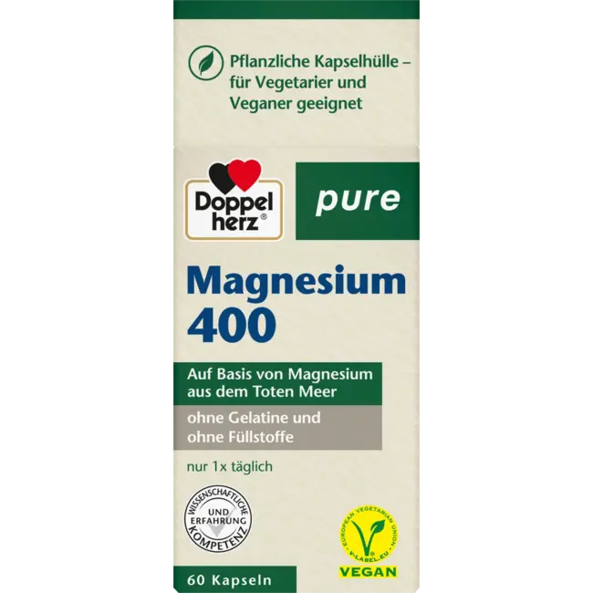 Doppelherz Magnesium 400 Capsule 60 Stuks 45.7 g