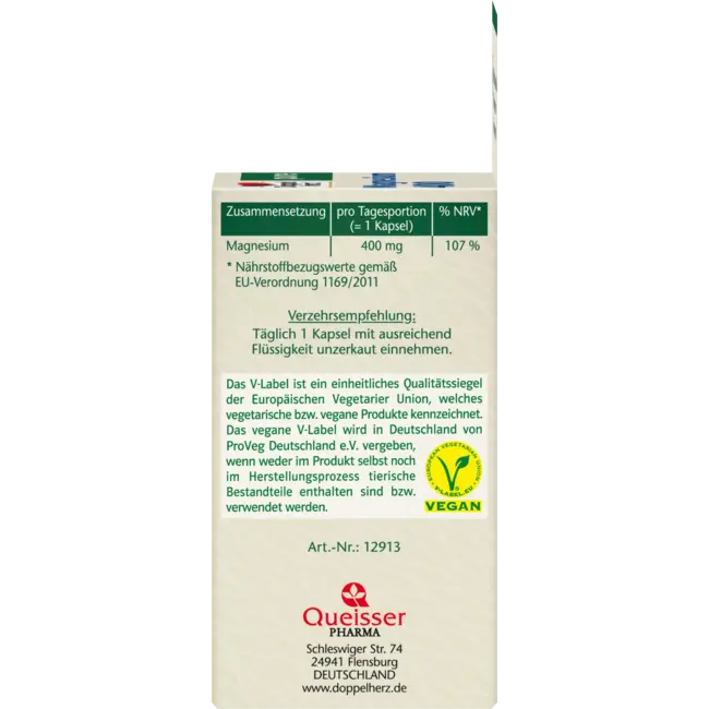 Doppelherz Magnesium 400 Capsule 60 Stuks 45.7 g