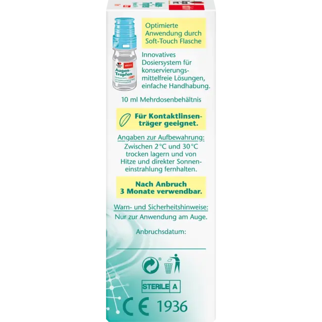 Doppelherz Oogdruppels Hyaluron 0,4% 10 ml