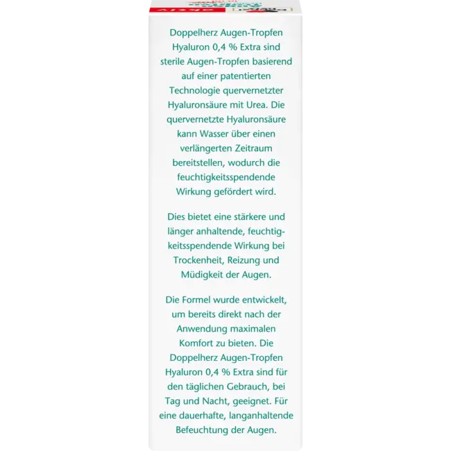 Doppelherz Oogdruppels Hyaluron 0,4% 10 ml