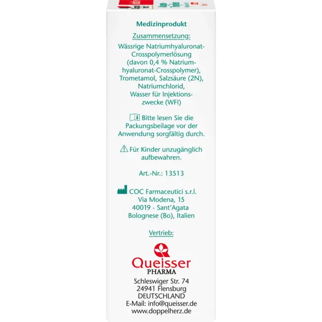Doppelherz Oogdruppels Hyaluron 0,4% 10 ml