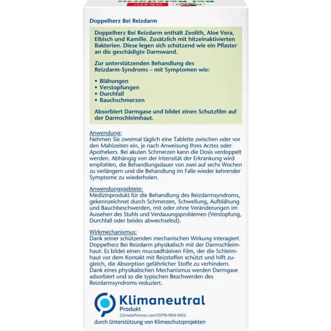 Doppelherz Bij Prikkelbare Darm 30 St