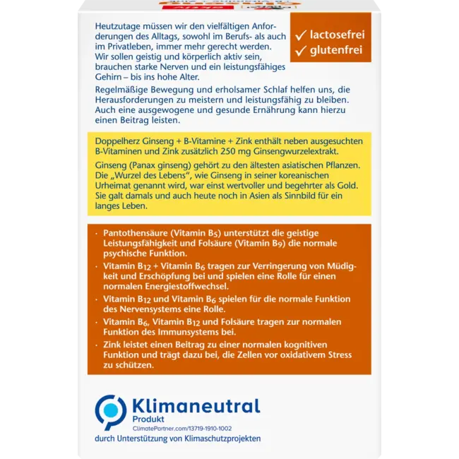 Doppelherz Ginseng Kapseln 30 St. 16.2 g