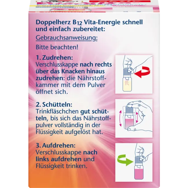 Doppelherz Vitamine B12 Vita-energie 8 Stuks 91.1 g