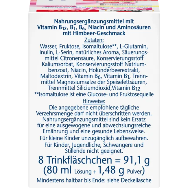 Doppelherz Vitamine B12 Vita-energie 8 Stuks 91.1 g