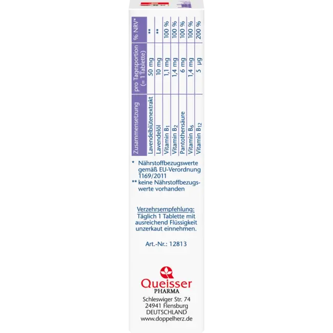 Doppelherz Lavendel Tablet 30 St. 23.1 g