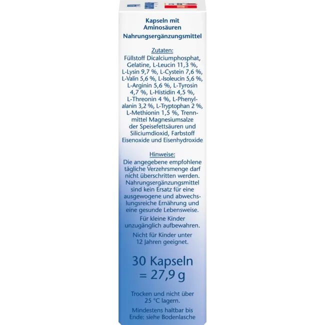 Doppelherz Aminozuren Vital Capsules 30 St. 27.2 g