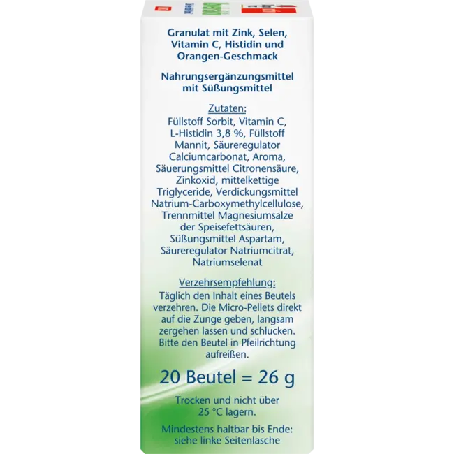 Doppelherz Afweer Actief 20 Zakjes 26 g