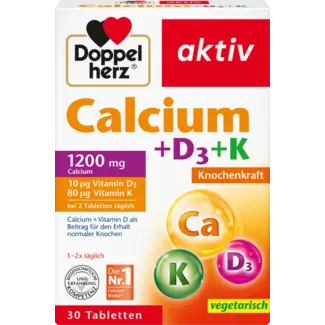 Doppelherz Doppelherz Calcium + Vitamine D3 Tabletten 30 St.