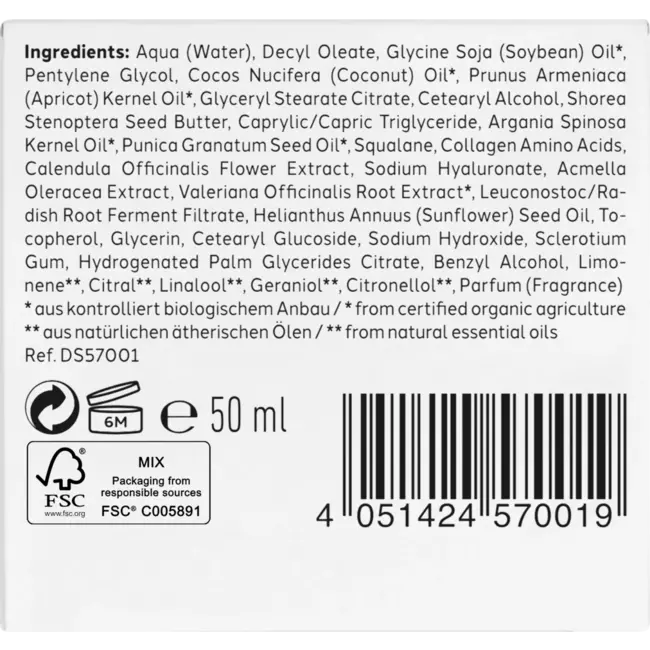 Dr. Scheller Antirimpel Nachtcrème Argan 50 ml