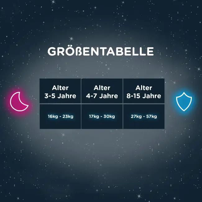 DryNites Pyjamabroek Meisjes 4-7 Jaar, Jumbopack 16 St