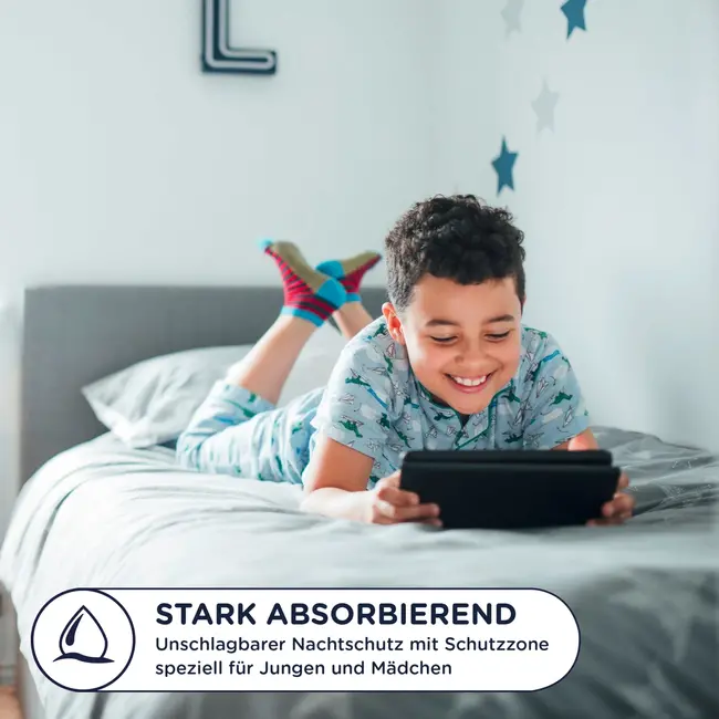 DryNites Pyjamabroek Jungen 8-15 Jahre, Jumbopack 13 St