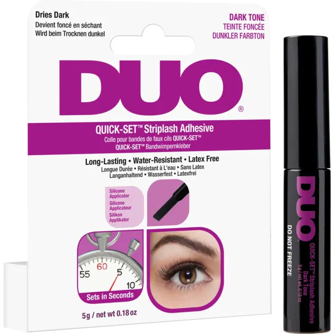 DUO Wimpernkleber Quick Set Adhesive - Donker 5 g