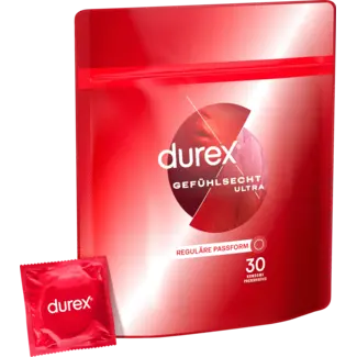 DUREX Durex Condooms Gevoels-echt Ultra, Breedte 52mm