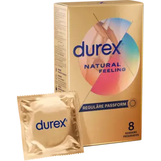 DUREX Durex Kondome Natural Feeling, Latexfrei, Breite 56mm