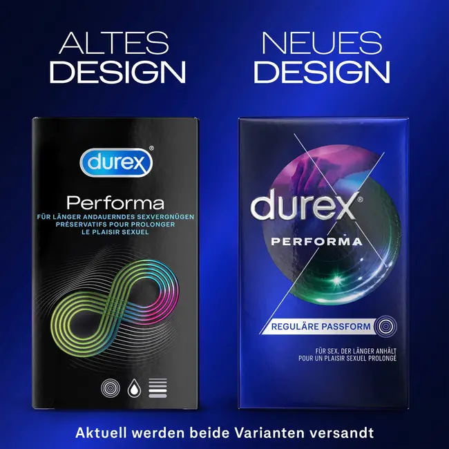 Durex Kondome Performa, Breite 56mm 12 St