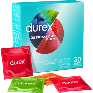 DUREX Durex Condooms Mix Verrassingme, Breedte 52, 53 & 56mm