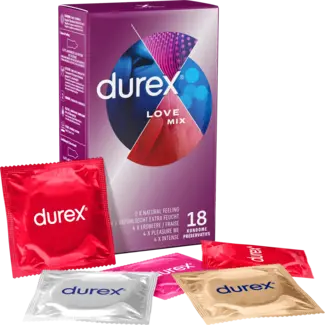 DUREX Durex Kondome Love Mix, Breite 52mm & 56mm