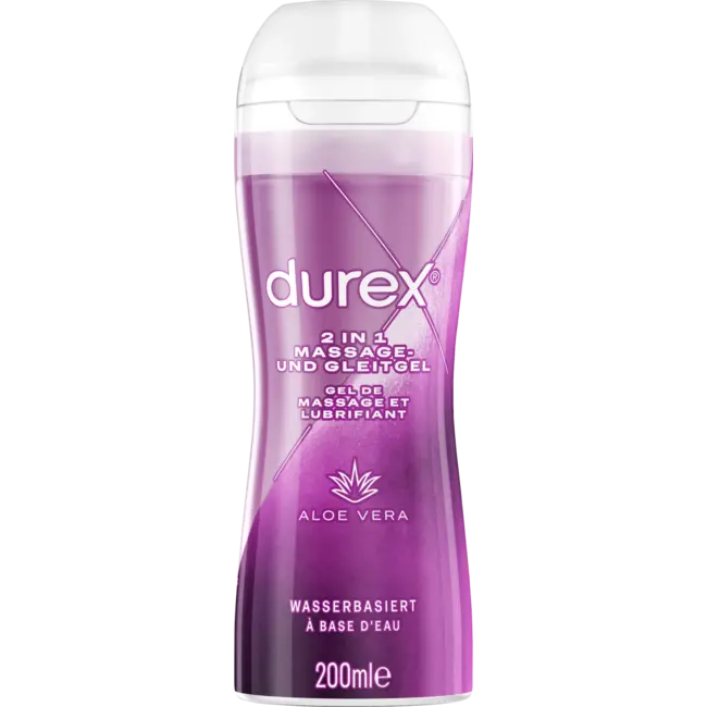 Durex Glijmiddel & Massage 2in1 Aloë Vera 200 ml