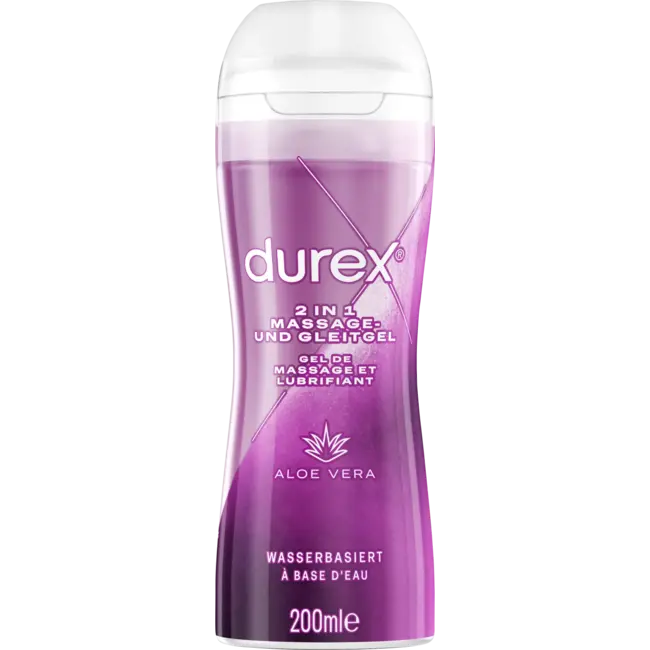 Durex Glijmiddel & Massage 2in1 Aloë Vera 200 ml