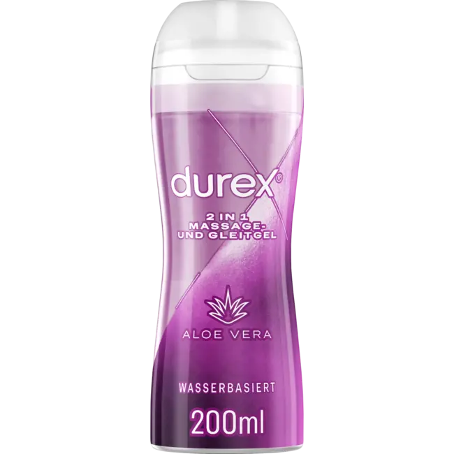 Durex Glijmiddel & Massage 2in1 Aloë Vera 200 ml