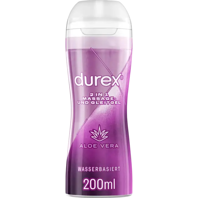 Durex Glijmiddel & Massage 2in1 Aloë Vera 200 ml