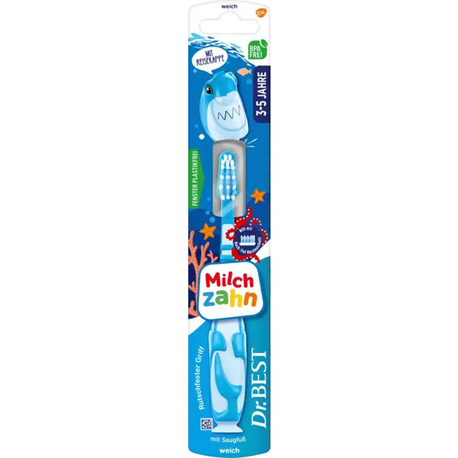 Dr. Best Tandenborstel Kinderen Melktand, 3 Tot 5 Jaar 1 St
