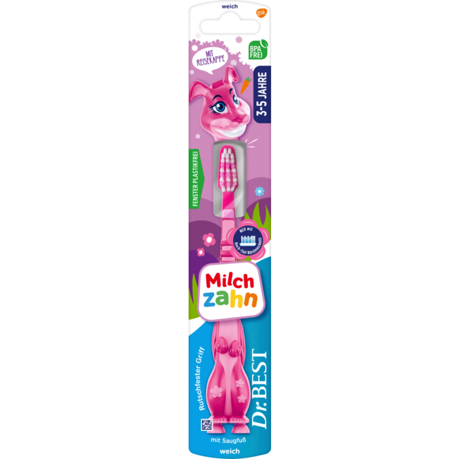 Dr. Best Tandenborstel Kinderen Melktand, 3 Tot 5 Jaar 1 St