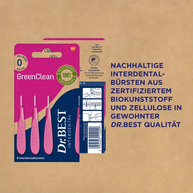 Dr. Best Interdentale Ragers Greenclean 0,6 Mm ISO 3 6 St