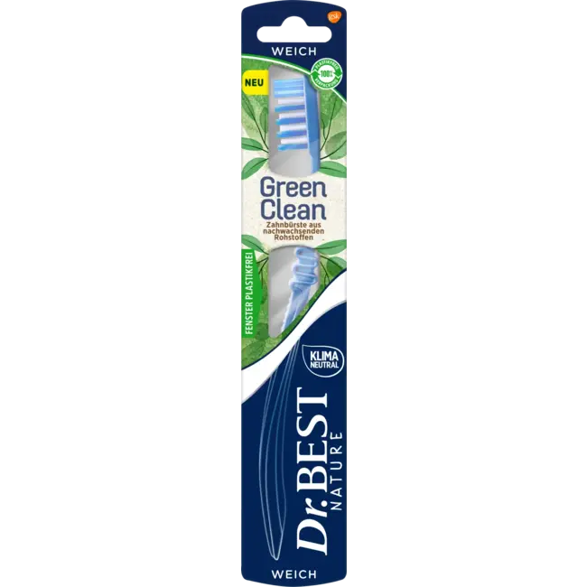 Dr. Best Tandenborstel Nature Greenclean Zacht 1 St