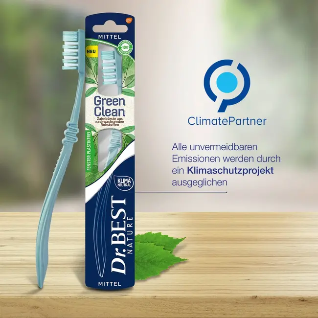Dr. Best Tandenborstel Nature Greenclean Zacht 1 St