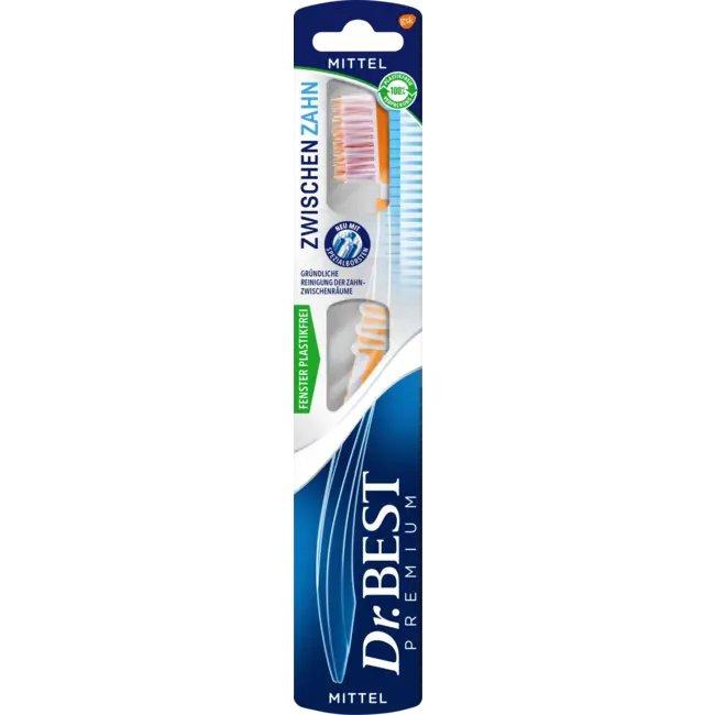 Dr. Best Tandenborstel Premium Tussentand Medium 1 St