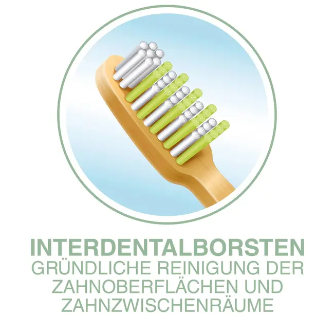 Dr. Best Tandenborstel Nature Bamboo Interdent Medium 1 St