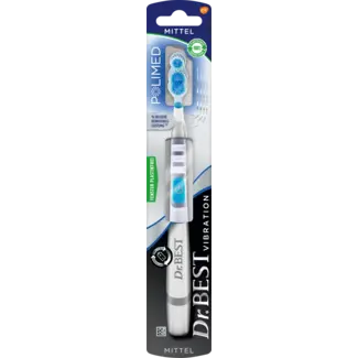 Dr. Best Dr. Best Tandenborstel Met Batterij Polimed Medium