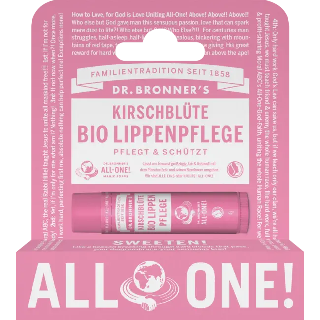 Dr.Bronner's Lippenverzorging Kersenbloesem Bio 4 g