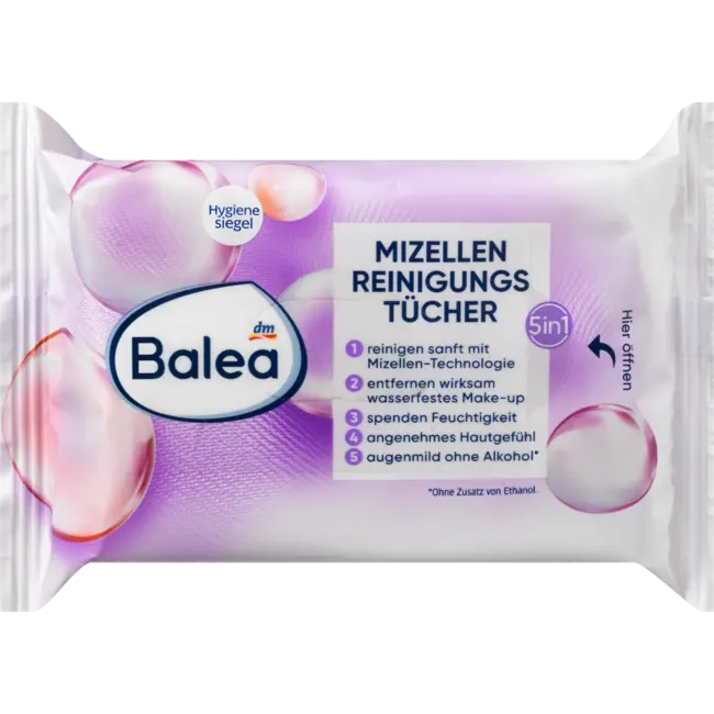 Balea Micellaire Reinigingsdoekjes 25 St