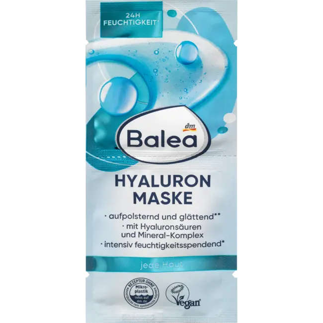 Balea Gezichtsmasker Hyaluron (2x8 Ml) 16 ml