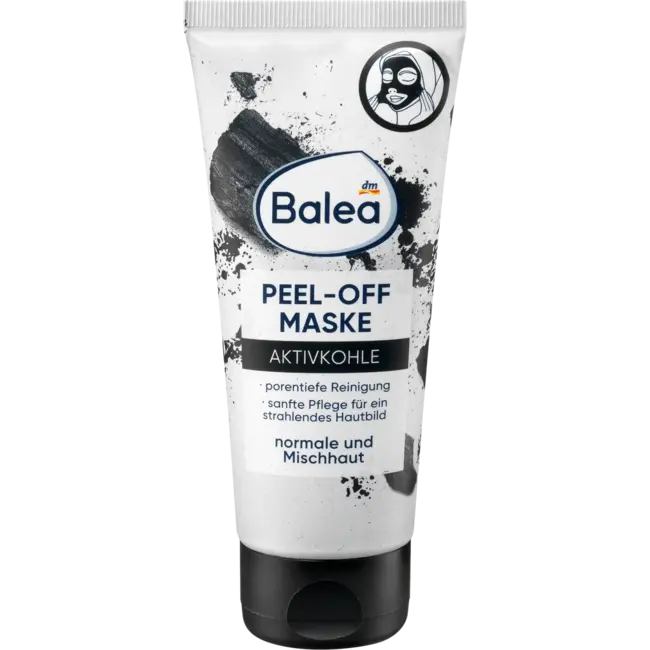 Balea Gezichtsmasker Peel-off Met Actieve Kool 100 ml