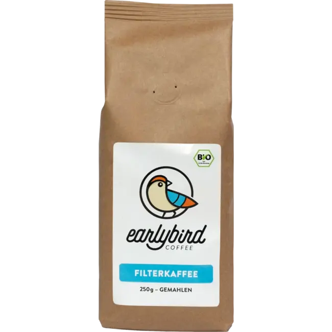 earlybird coffee Koffie, Gemalen 250 g