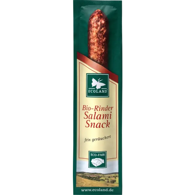 ECOLAND Salami Snack, Korst 25 g